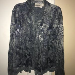 Embellished fashion jacket